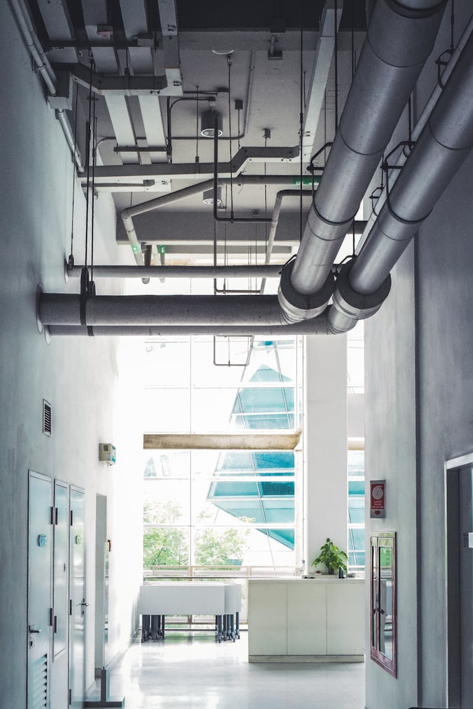 HVAC ductwork installation